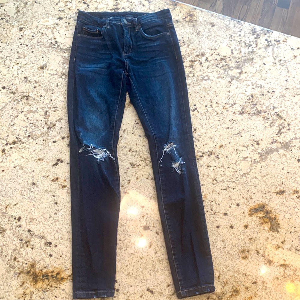 Blank NYC jeans. Mid rise skinny. Size 25